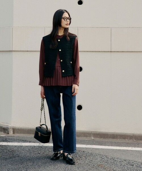 green label relaxing / グリーンレーベル リラクシング シャツ・ブラウス | ［size SHORTあり］スソ プリーツ シャツ マシンウォッシャブル 吸水速乾 | 詳細9