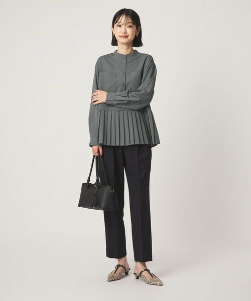 green label relaxing / グリーンレーベル リラクシング シャツ・ブラウス | ［size SHORTあり］スソ プリーツ シャツ マシンウォッシャブル 吸水速乾 | 詳細22