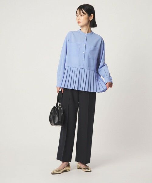 green label relaxing / グリーンレーベル リラクシング シャツ・ブラウス | ［size SHORTあり］スソ プリーツ シャツ マシンウォッシャブル 吸水速乾 | 詳細26