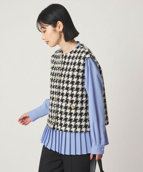 green label relaxing / グリーンレーベル リラクシング シャツ・ブラウス | ［size SHORTあり］スソ プリーツ シャツ マシンウォッシャブル 吸水速乾 | 詳細27