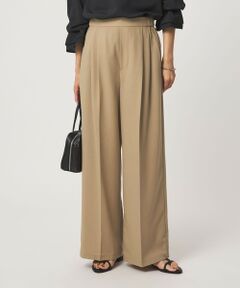 green label relaxing / グリーンレーベル リラクシング スラックス・ドレスパンツ | ボイル 2タック イージー ワイドパンツ マシンウォッシャブル 吸水速乾 通気性