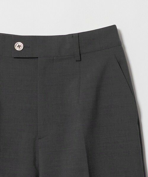 green label relaxing / グリーンレーベル リラクシング スラックス・ドレスパンツ | リネンライク ストレート パンツ 2 マシンウォッシャブル 接触冷感 | 詳細5