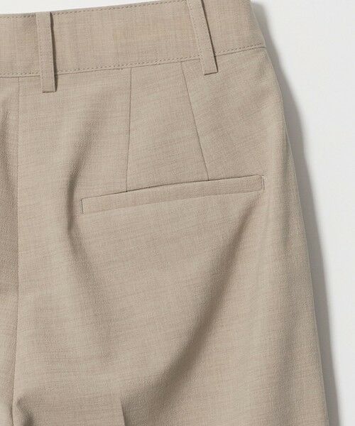 green label relaxing / グリーンレーベル リラクシング スラックス・ドレスパンツ | リネンライク ストレート パンツ 2 マシンウォッシャブル 接触冷感 | 詳細19