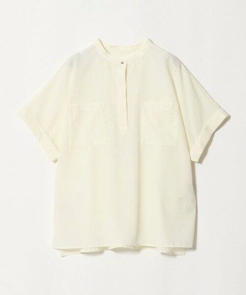 green label relaxing / グリーンレーベル リラクシング シャツ・ブラウス | ボイル ポケット ショートスリーブ シャツ マシンウォッシャブル 吸水速乾 通気性 | 詳細12