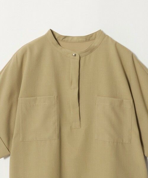 green label relaxing / グリーンレーベル リラクシング シャツ・ブラウス | ボイル ポケット ショートスリーブ シャツ マシンウォッシャブル 吸水速乾 通気性 | 詳細20