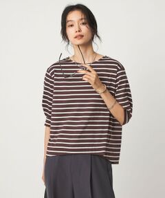 green label relaxing / グリーンレーベル リラクシング Tシャツ | フォルム スリーブ ボーダー Tシャツ