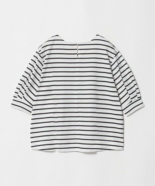 green label relaxing / グリーンレーベル リラクシング Tシャツ | フォルム スリーブ ボーダー Tシャツ | 詳細5