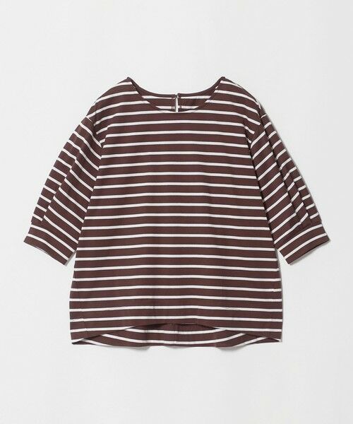 green label relaxing / グリーンレーベル リラクシング Tシャツ | フォルム スリーブ ボーダー Tシャツ | 詳細18