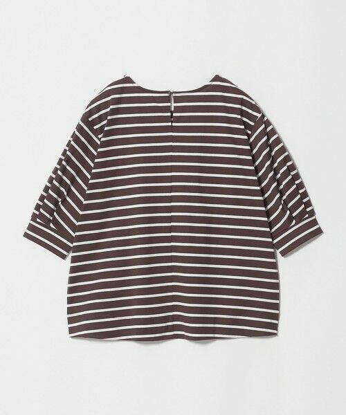 green label relaxing / グリーンレーベル リラクシング Tシャツ | フォルム スリーブ ボーダー Tシャツ | 詳細12