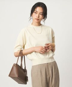 green label relaxing / グリーンレーベル リラクシング ニット・セーター | ショート スリーブ プルオーバー ニット