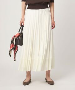 green label relaxing / グリーンレーベル リラクシング ロング・マキシ丈スカート | ［size SHORTあり］キリカエ プリーツ スカート