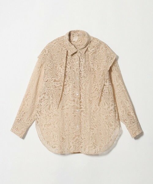 green label relaxing / グリーンレーベル リラクシング シャツ・ブラウス | ＜SEASONAL COLLECTION＞IPEKER オパール スカーフ シャツ | 詳細17