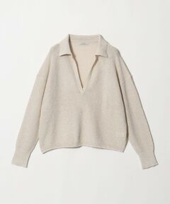 green label relaxing / グリーンレーベル リラクシング ニット・セーター | メランジ スキッパー ニット