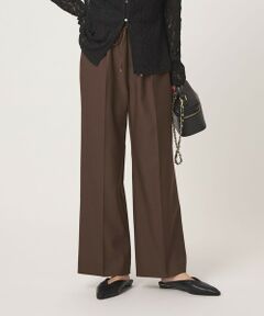 green label relaxing / グリーンレーベル リラクシング その他パンツ | ニーハイフレアパンツ マシンウォッシャブル ストレッチ 帯電防止
