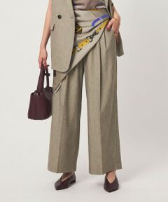 green label relaxing / グリーンレーベル リラクシング その他パンツ | ニーハイワイドパンツ マシンウォッシャブル ストレッチ 帯電防止