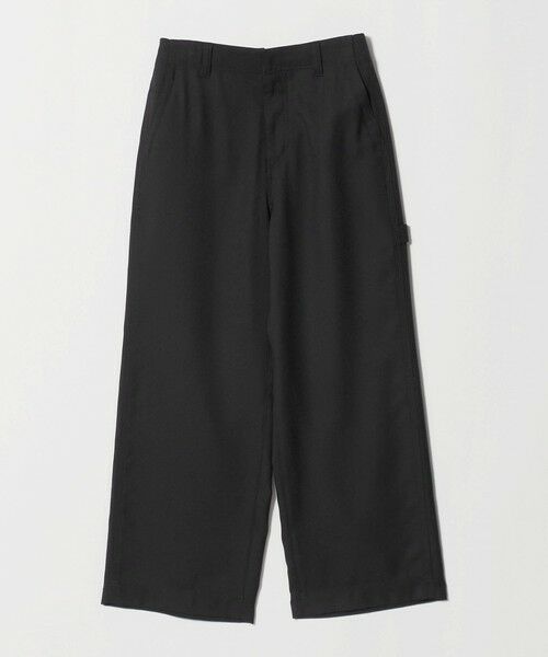 green label relaxing / グリーンレーベル リラクシング その他パンツ | ＜SEASONAL COLLECTION＞ジョーゼット パンツ（BLACK）