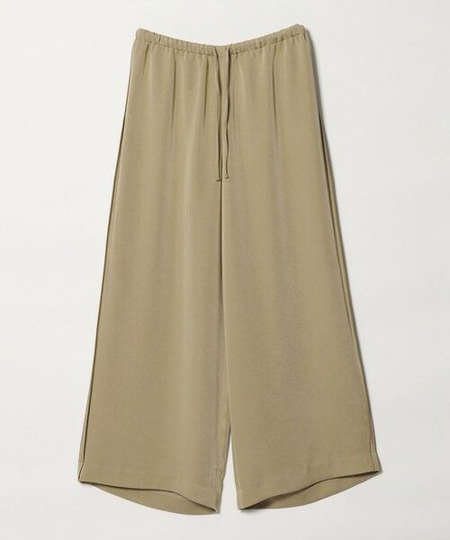 green label relaxing / グリーンレーベル リラクシング その他パンツ | ＜SEASONAL COLLECTION＞ドレープ シルキー パンツ（BEIGE）