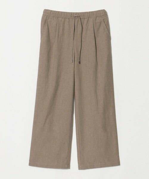 green label relaxing / グリーンレーベル リラクシング その他パンツ | ［size SHORT/TALLあり］BREEZE LINEN ブリーズリネン ワイド パンツ 2 | 詳細11