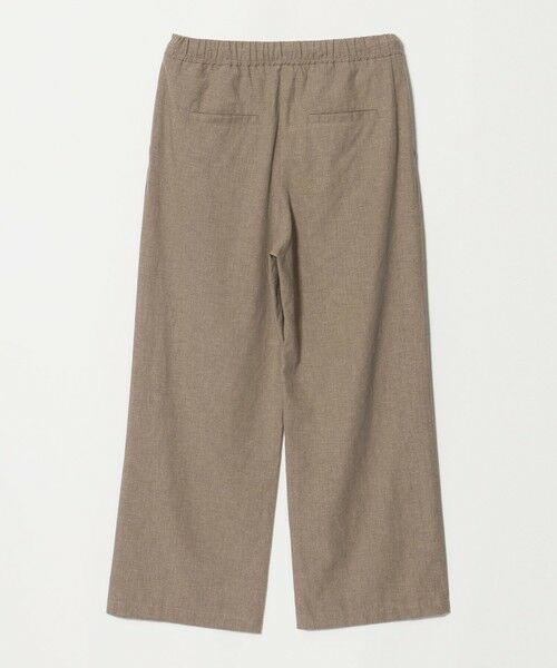 green label relaxing / グリーンレーベル リラクシング その他パンツ | ［size SHORT/TALLあり］BREEZE LINEN ブリーズリネン ワイド パンツ 2 | 詳細12