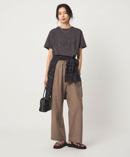 green label relaxing / グリーンレーベル リラクシング その他パンツ | ［size SHORT/TALLあり］BREEZE LINEN ブリーズリネン ワイド パンツ 2 | 詳細4