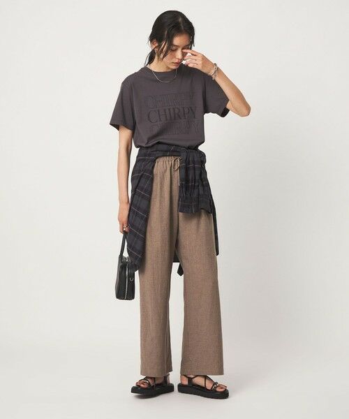green label relaxing / グリーンレーベル リラクシング その他パンツ | ［size SHORT/TALLあり］BREEZE LINEN ブリーズリネン ワイド パンツ 2 | 詳細6