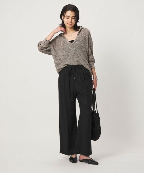 green label relaxing / グリーンレーベル リラクシング その他パンツ | ［size SHORT/TALLあり］BREEZE LINEN ブリーズリネン ワイド パンツ 3 | 詳細3