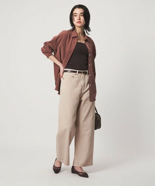 green label relaxing / グリーンレーベル リラクシング デニムパンツ | ［size SHORT/TALLあり］ワイド デニム パンツ | 詳細3
