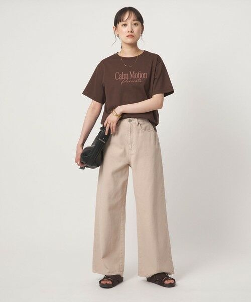 green label relaxing / グリーンレーベル リラクシング デニムパンツ | ［size SHORT/TALLあり］ワイド デニム パンツ | 詳細6