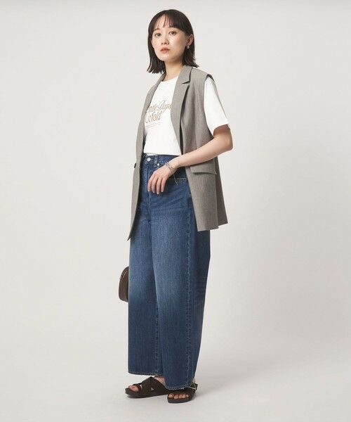 green label relaxing / グリーンレーベル リラクシング デニムパンツ | ［size SHORT/TALLあり］ワイド デニム パンツ | 詳細25
