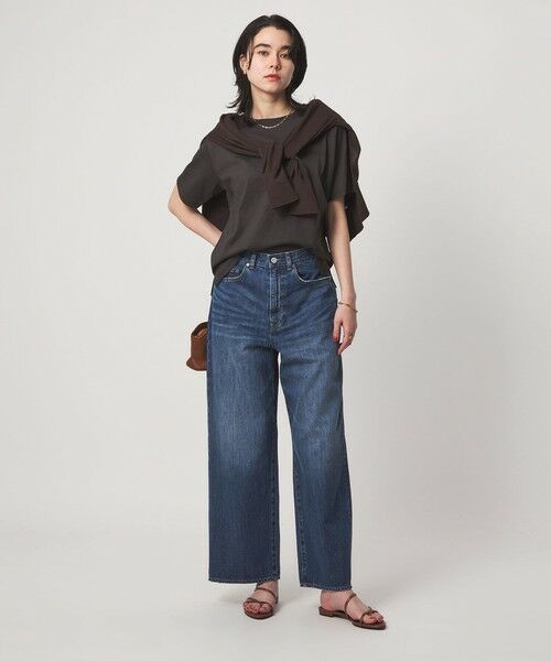 green label relaxing / グリーンレーベル リラクシング デニムパンツ | ［size SHORT/TALLあり］ワイド デニム パンツ | 詳細18