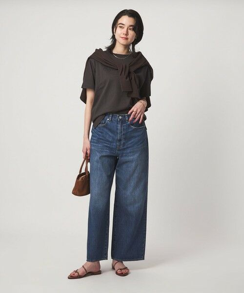 green label relaxing / グリーンレーベル リラクシング デニムパンツ | ［size SHORT/TALLあり］ワイド デニム パンツ | 詳細19