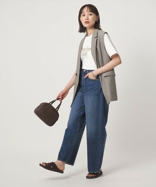 green label relaxing / グリーンレーベル リラクシング デニムパンツ | ［size SHORT/TALLあり］ワイド デニム パンツ | 詳細24