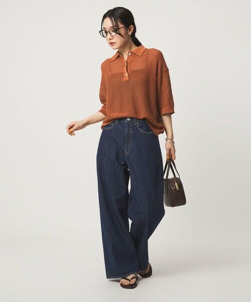 green label relaxing / グリーンレーベル リラクシング デニムパンツ | ［size SHORT/TALLあり］ワイド デニム パンツ | 詳細30