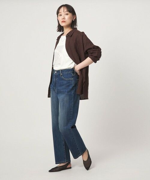 green label relaxing / グリーンレーベル リラクシング デニムパンツ | ［size SHORT/TALLあり］ストレート デニム パンツ | 詳細9