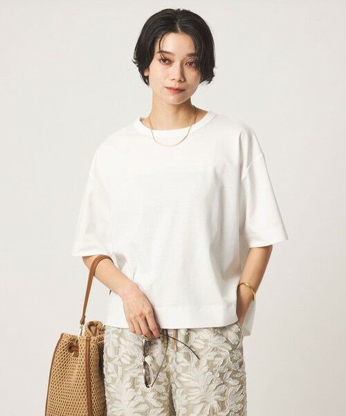 green label relaxing / グリーンレーベル リラクシング Tシャツ | クロップド ポンチ Tシャツ 2 | 詳細2