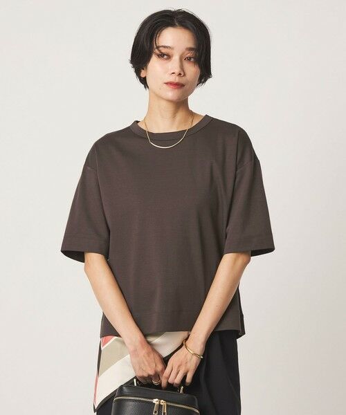 green label relaxing / グリーンレーベル リラクシング Tシャツ | クロップド ポンチ Tシャツ 2 | 詳細9