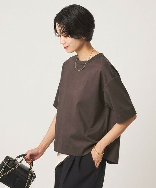 green label relaxing / グリーンレーベル リラクシング Tシャツ | クロップド ポンチ Tシャツ 2 | 詳細10