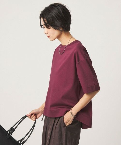 green label relaxing / グリーンレーベル リラクシング Tシャツ | クロップド ポンチ Tシャツ 2 | 詳細4