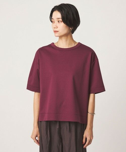 green label relaxing / グリーンレーベル リラクシング Tシャツ | クロップド ポンチ Tシャツ 2 | 詳細7