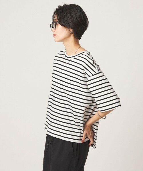 green label relaxing / グリーンレーベル リラクシング Tシャツ | クロップド ポンチ Tシャツ 2 | 詳細27