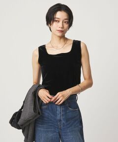 green label relaxing / グリーンレーベル リラクシング タンクトップ | ベロア タンクトップ