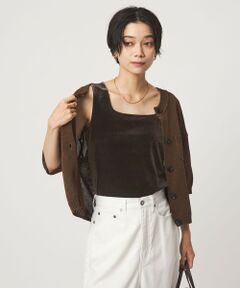 green label relaxing / グリーンレーベル リラクシング タンクトップ | ベロア タンクトップ