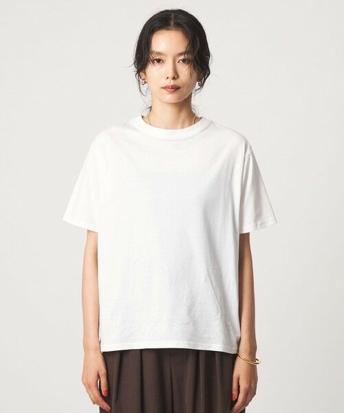 green label relaxing / グリーンレーベル リラクシング カットソー | 【WEB限定】＜at ease＞レースキャミ × Tシャツ セット | 詳細17