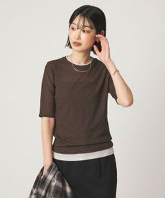 green label relaxing / グリーンレーベル リラクシング Tシャツ | シアー メランジ Tシャツ