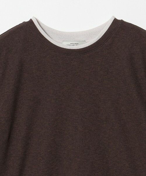 green label relaxing / グリーンレーベル リラクシング Tシャツ | シアー メランジ Tシャツ | 詳細29
