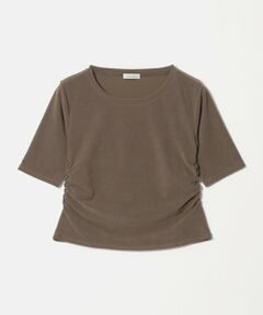 green label relaxing / グリーンレーベル リラクシング カットソー（半袖以外） | パイル シャーリング 5分袖 Tシャツ