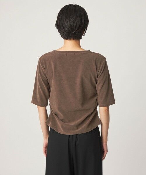 green label relaxing / グリーンレーベル リラクシング カットソー(半袖以外) | パイル シャーリング 5分袖 Tシャツ | 詳細23
