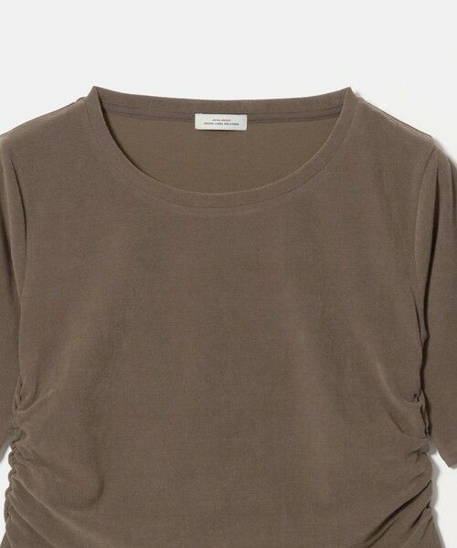 green label relaxing / グリーンレーベル リラクシング カットソー（半袖以外） | パイル シャーリング 5分袖 Tシャツ | 詳細10