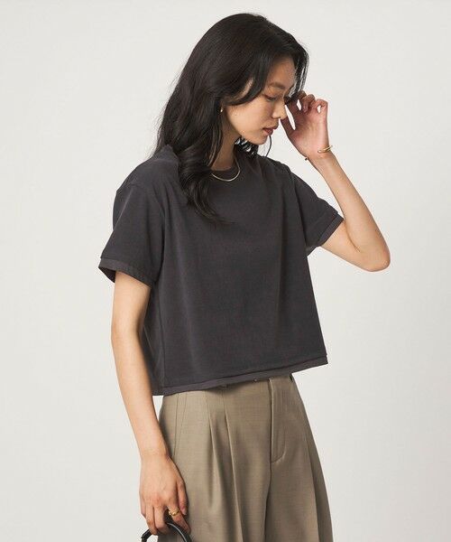 green label relaxing / グリーンレーベル リラクシング Tシャツ | パイル カサネ ショートスリーブ Tシャツ | 詳細1