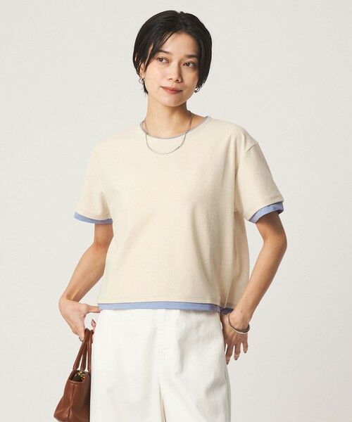 green label relaxing / グリーンレーベル リラクシング Tシャツ | パイル カサネ ショートスリーブ Tシャツ | 詳細7